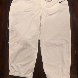Nike Kids White Softball Pants